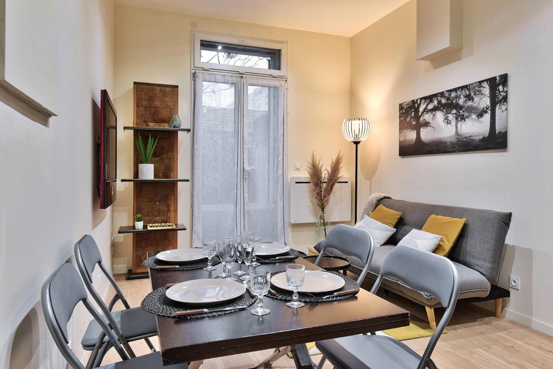 L'Appart Chic - Terrasse - Proche Lyon & Tram วีเลอร์บาน ภายนอก รูปภาพ